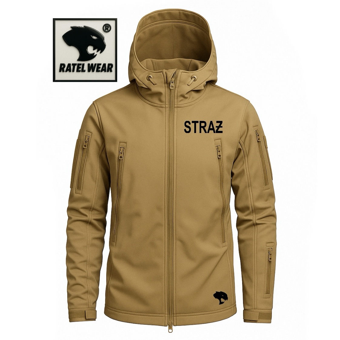 Kurtka Softshell PREMIUM - piaskowa RATEL WEAR STRAŻ