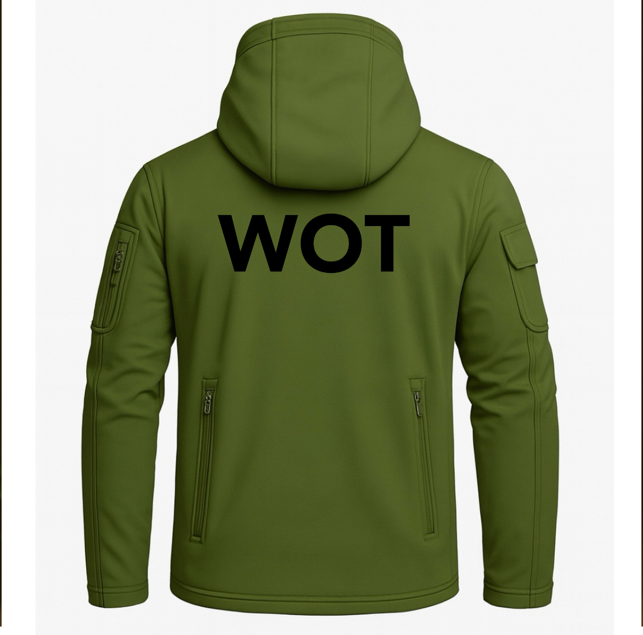 Komplet softshell TAKTYCZNY PREMIUM – oliwkowa zieleń WOJSKA OBRONY TERYTORIALNEJ ( kurtka, spodnie, czapka ) – RATEL WEAR - obrazek 2