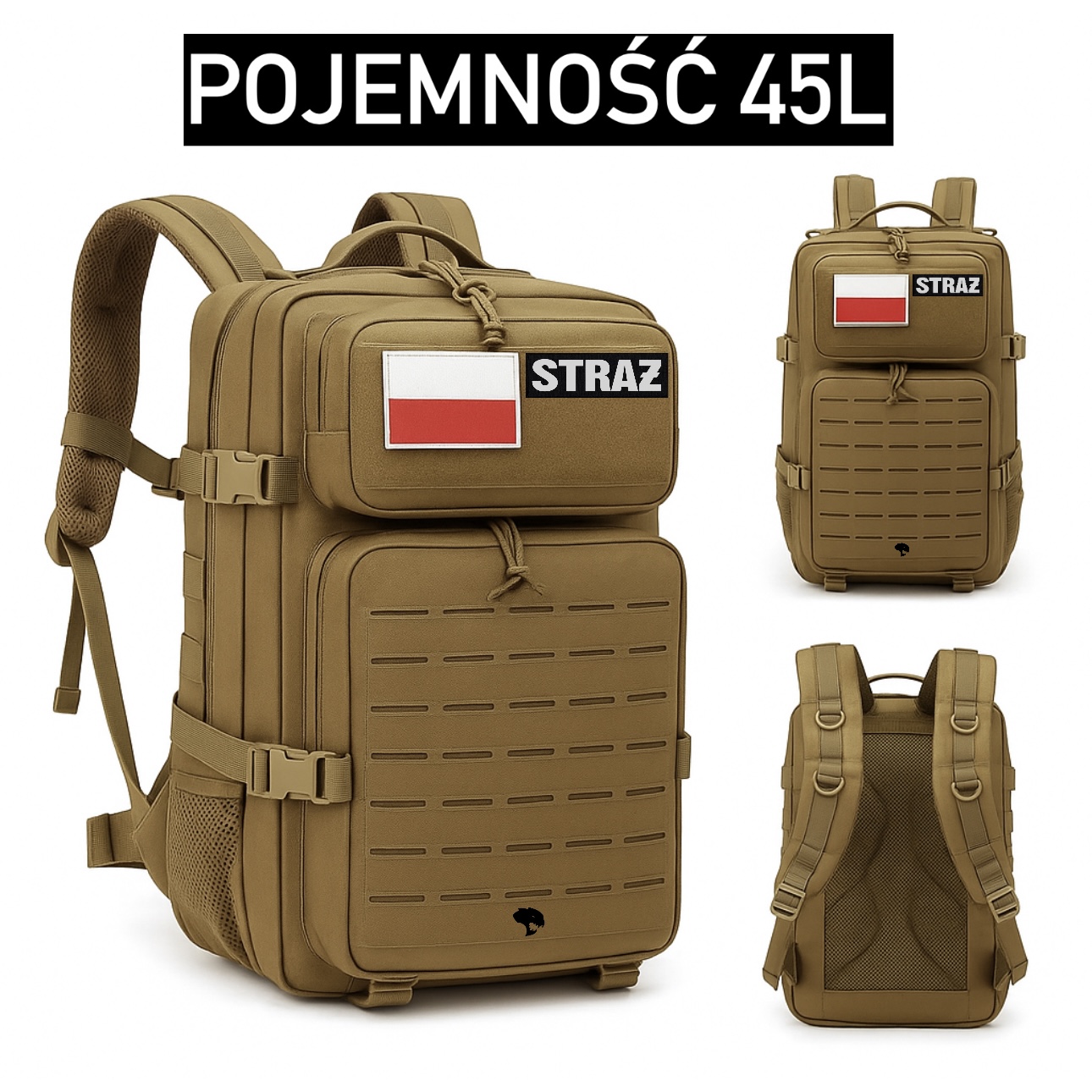 Plecak techniczny STRAŻ piaskowy - RATEL WEAR