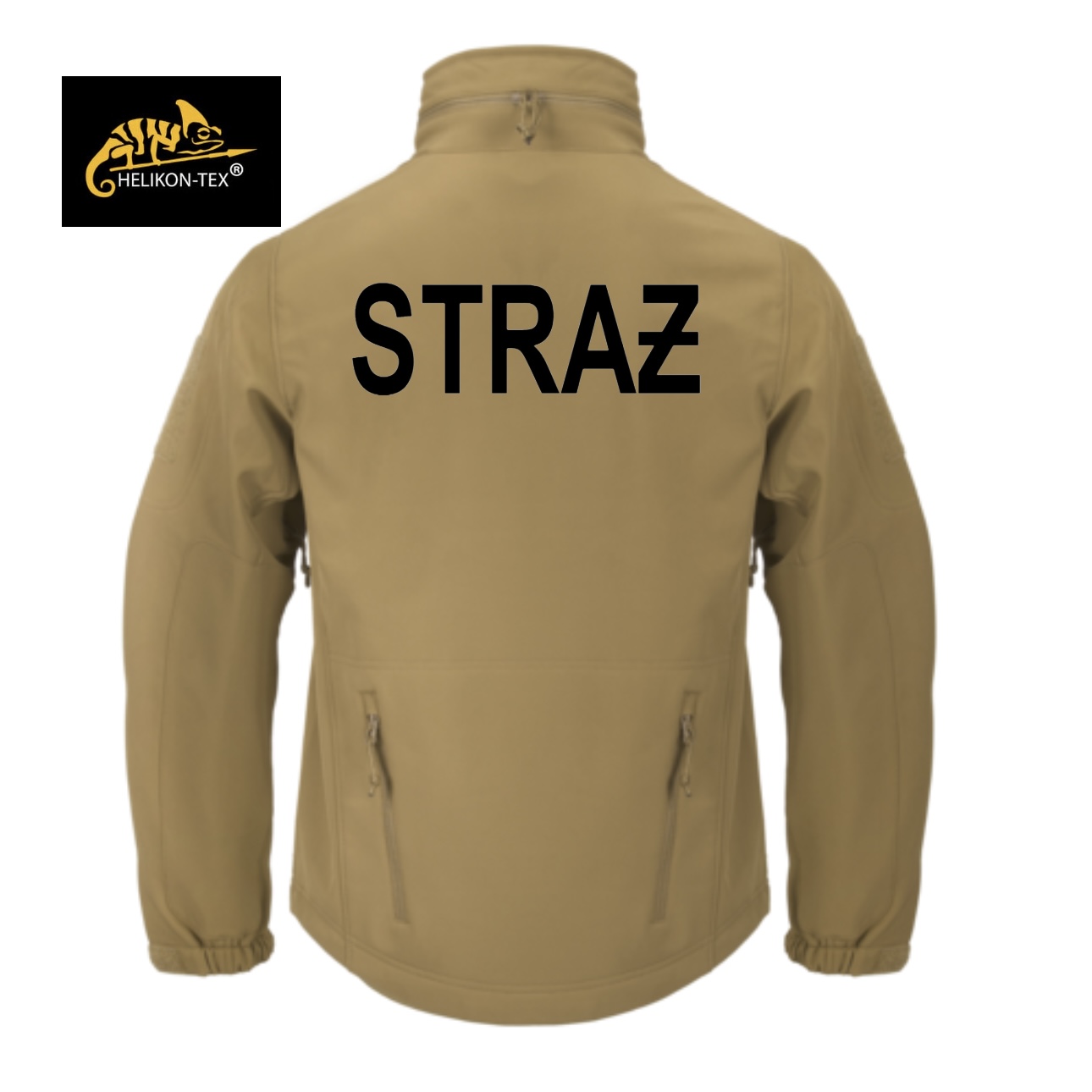 Kurtka GUNFIGHTER - Shark Skin Windblocker - Coyote STRAŻ - obrazek 2